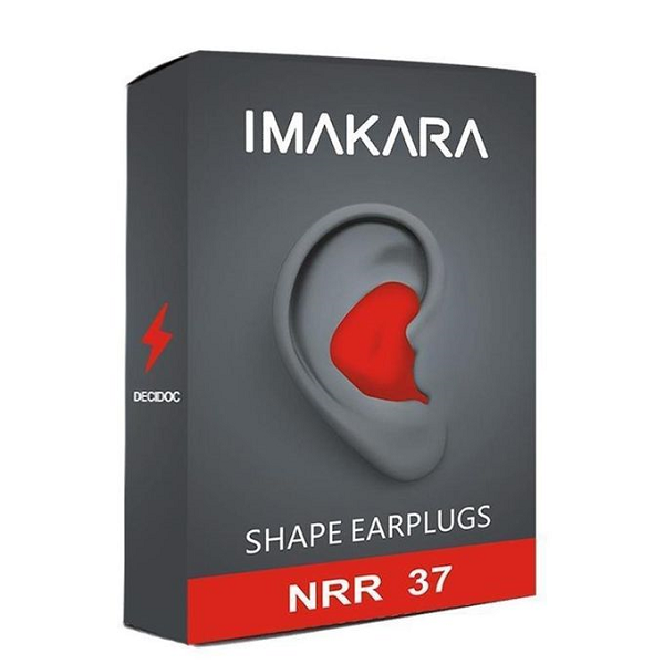 Noise-Cancelling Earplugs - SilentComfort-Red-Nora Luxe
