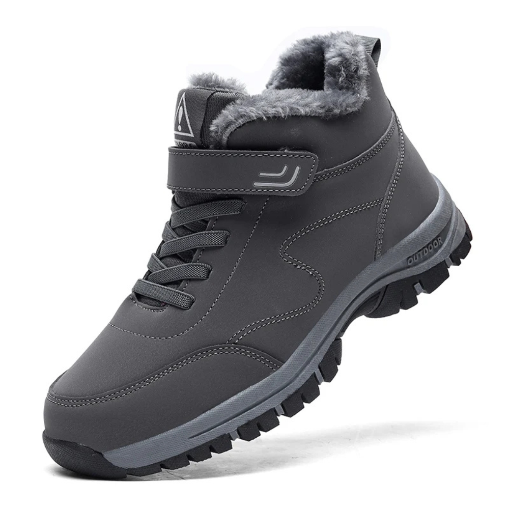 Nordic Comfort Winter Boots | Optimal Support-4-Gray-Nora Luxe