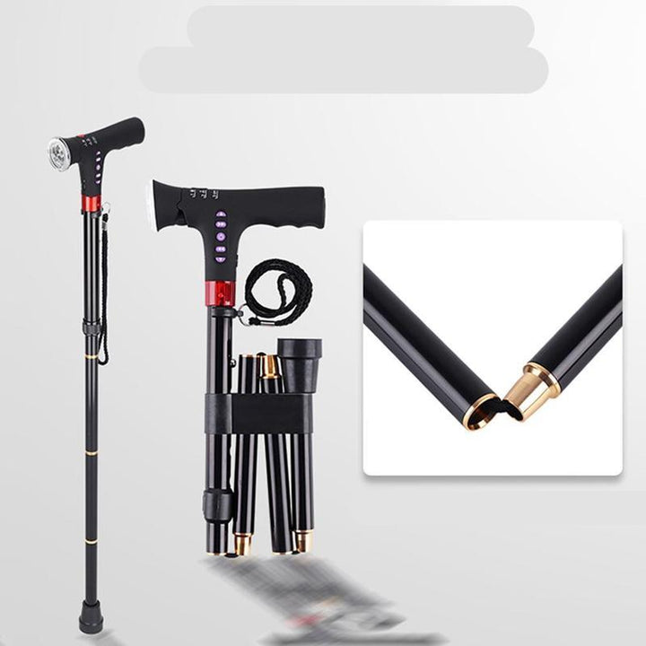 Nordic Walking Poles with LED Lighting - ActiveStride Pro-Nora Luxe