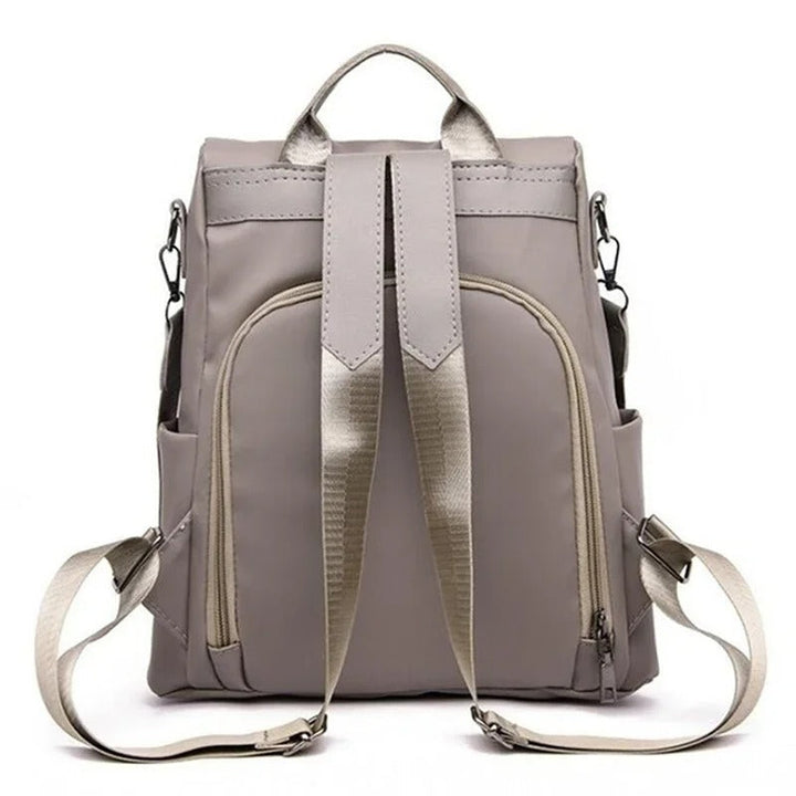 Lightweight Water-Resistant Nylon Backpack for Women – Multi-Way Carry