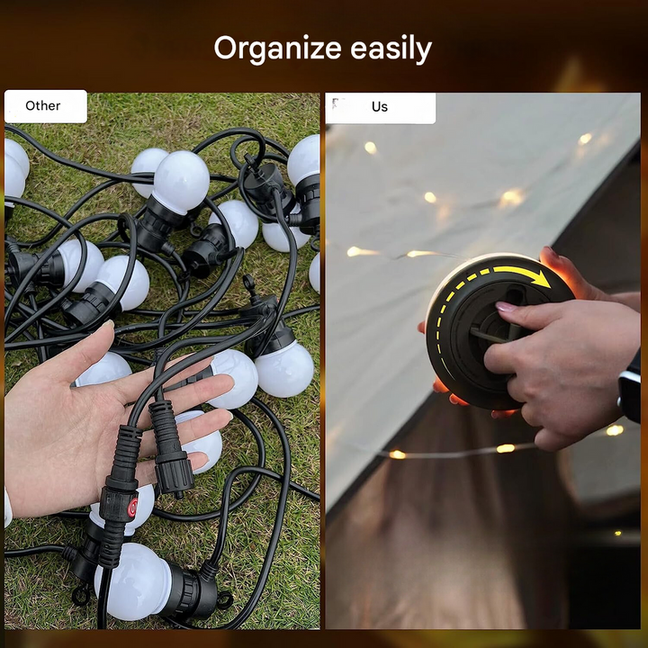 Oasis LED Light String - LunaRibbon-Nora Luxe