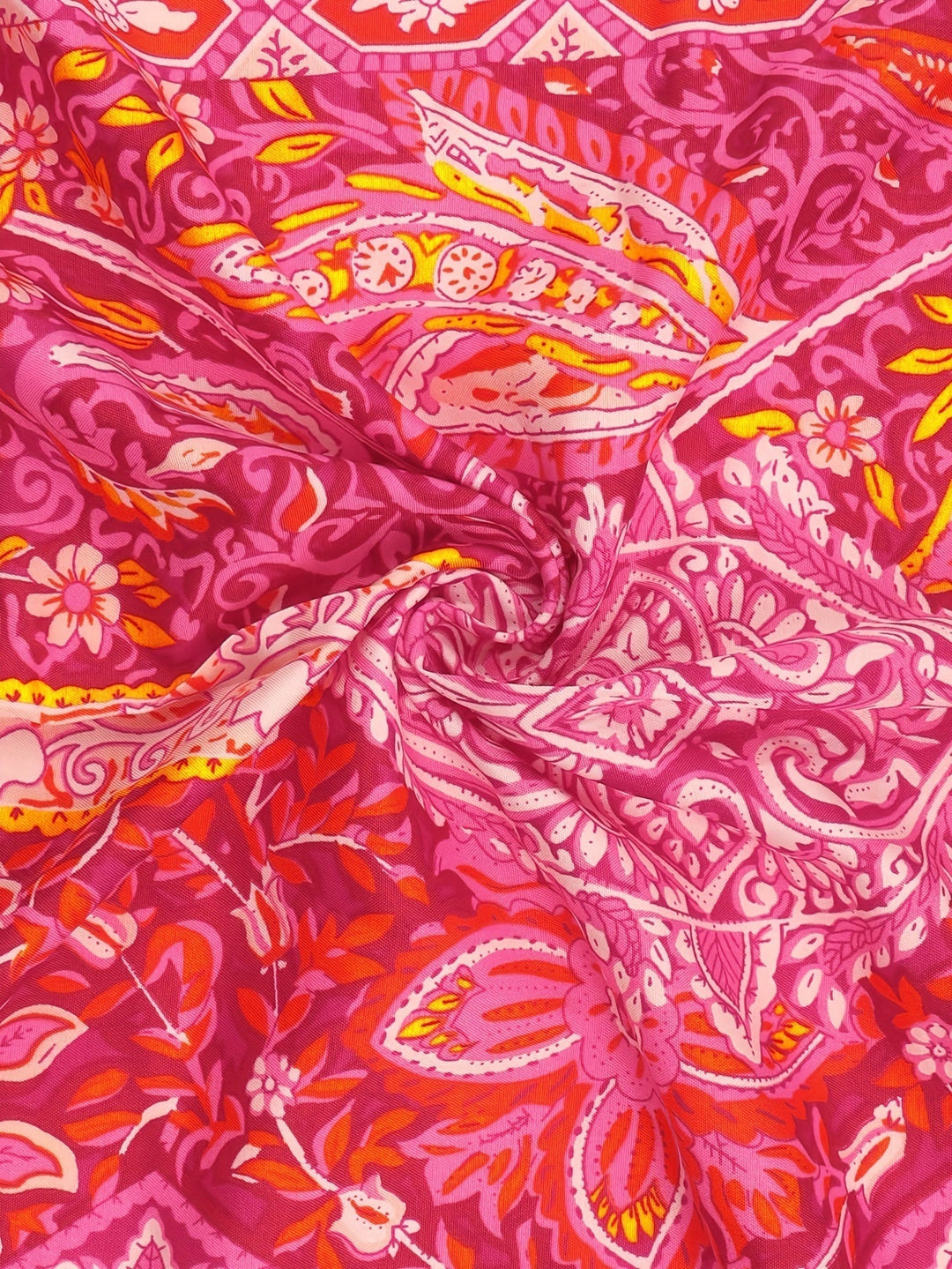 Off-Shoulder Blouse with Geometric Print – Noémie-Green-S-State of Style