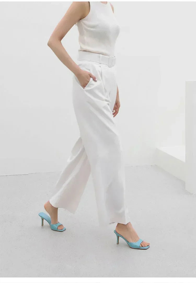 Open back mules for women – Mirella-Camel-5.5-Nora Luxe