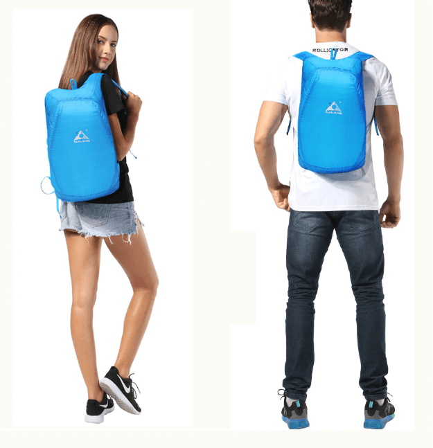 Lightweight Foldable Water-Resistant Backpack – Compact 20L Travel Bag