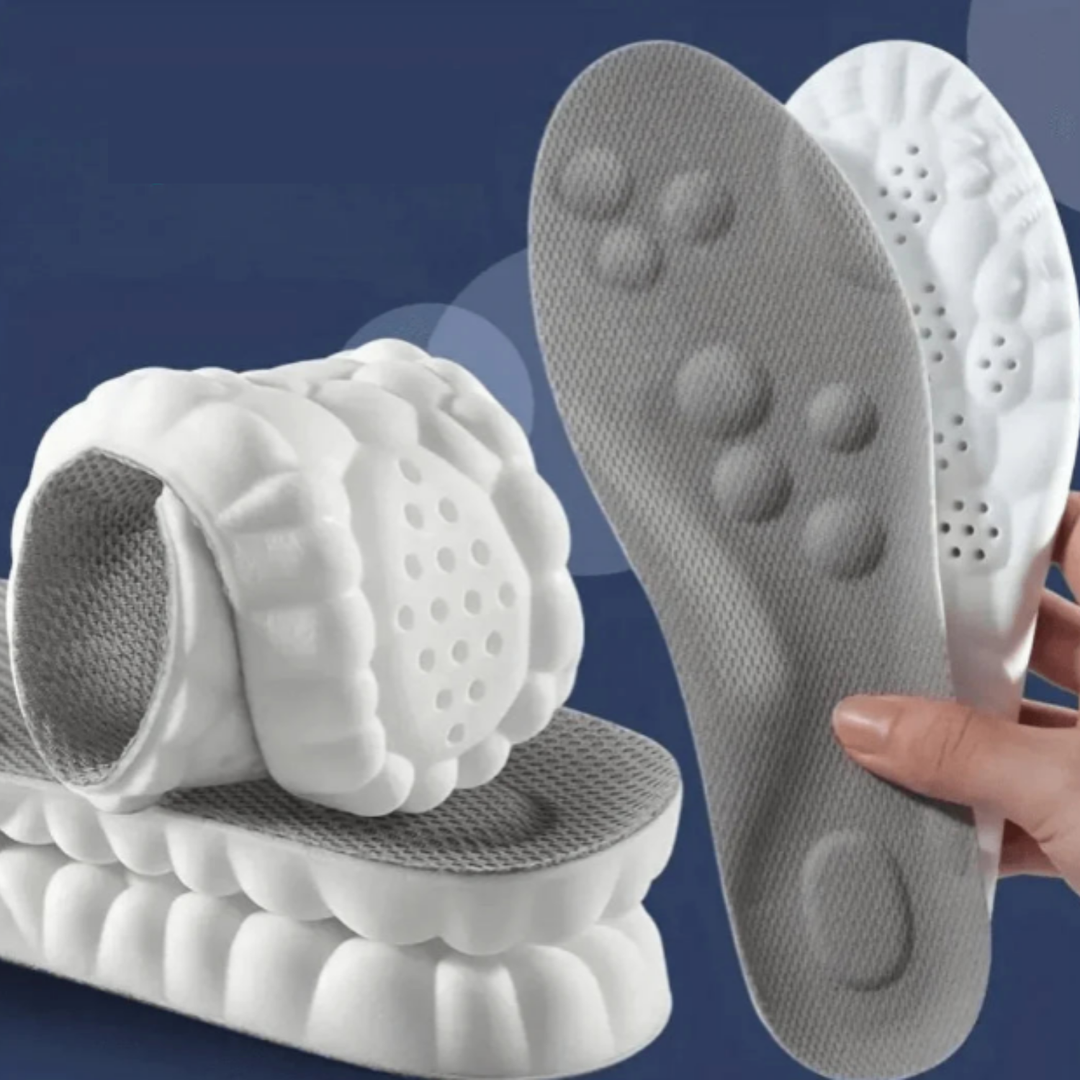 Orthopaedic 4D Insoles - FlexiFit-3 pairs-5 – 6-Nora Luxe