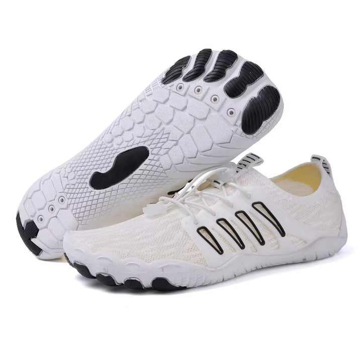 Orthopaedic Barefoot Shoes - BioStride PRO 2.0-White/Black-3.5-Nora Luxe
