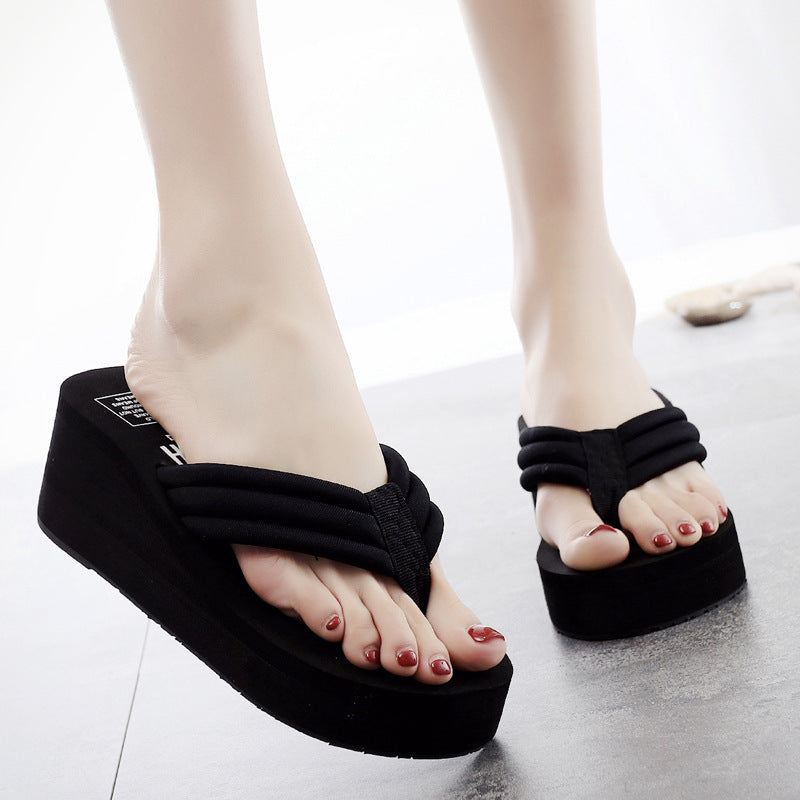 Orthopaedic Black Comfort Slippers - Sophia-3.5-Nora Luxe