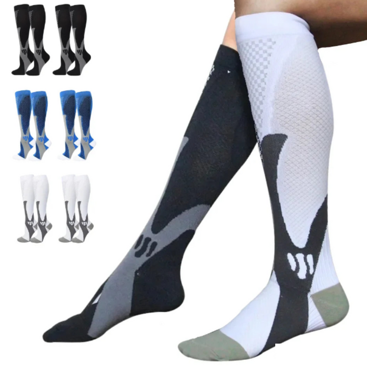Orthopaedic Compression Socks - ActiveSupport-3 Pair Mix-S/M (4.5 – 6.5)-3 pairs-Nora Luxe