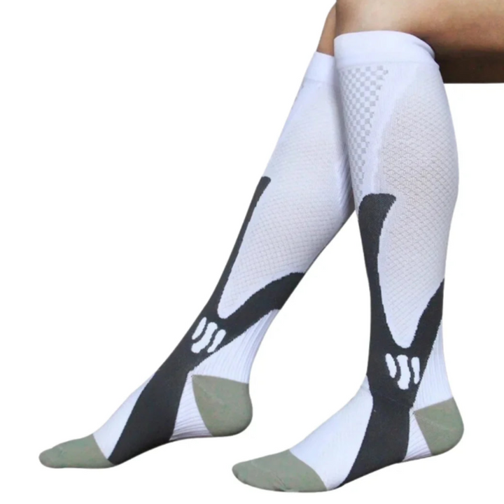 Orthopaedic Compression Socks - ActiveSupport-White-S/M (4.5 – 6.5)-1 pair-Nora Luxe