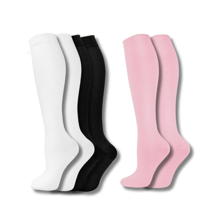 Orthopaedic Compression Socks (Ladies) - VitalEase-12 (4+2 FREE)-US 5 – 8 (S/M)-Nora Luxe