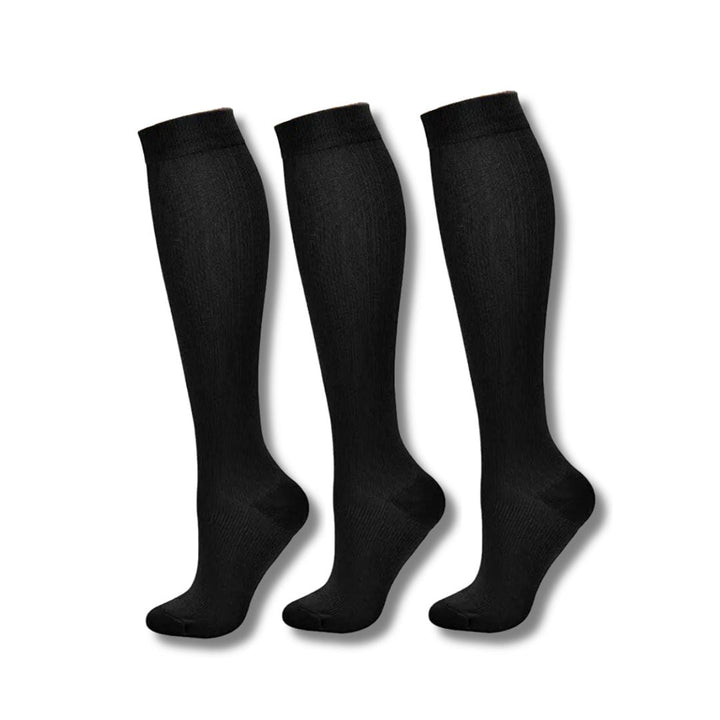 Orthopaedic Compression Socks (Ladies) - VitalEase-2 (2+1 FREE)-US 5 – 8 (S/M)-Nora Luxe