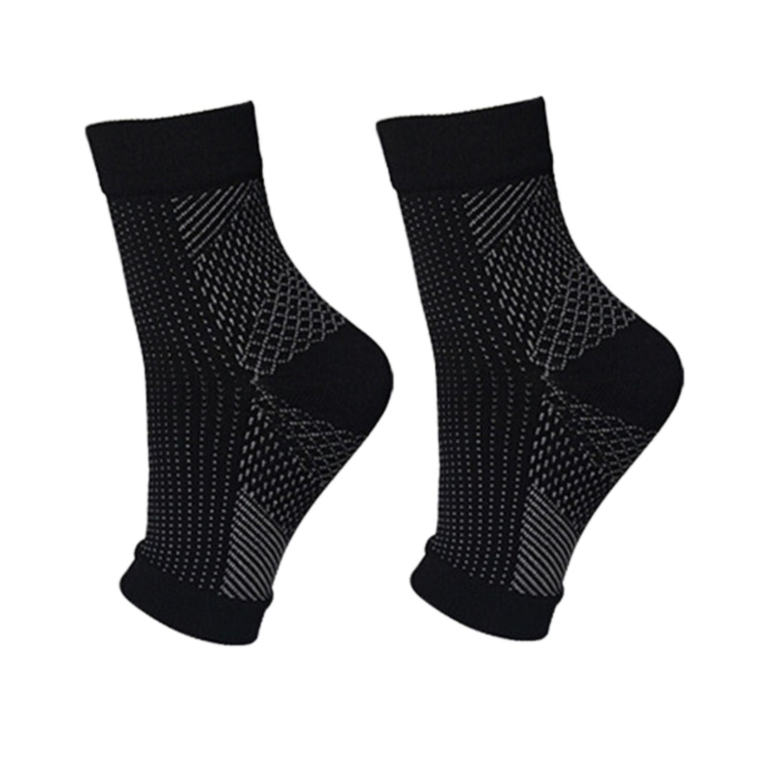 Orthopaedic Compression Socks - RevitaStep-Black-5 – 7.5-1x Pair-Nora Luxe