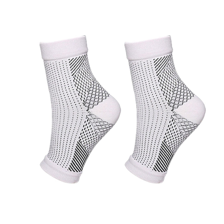 Orthopaedic Compression Socks - RevitaStep-White-5 – 7.5-1x Pair-Nora Luxe