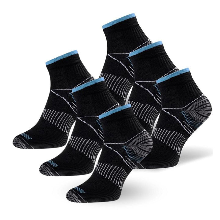 Orthopaedic Compression Socks - SlimSupport PRO 2.0-Black (3+3 FREE)-5 – 9 (S/M)-Nora Luxe