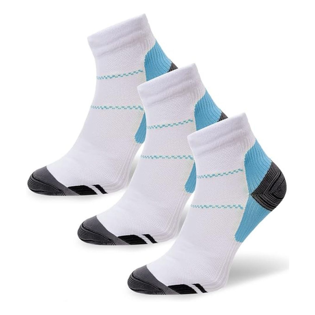 Orthopaedic Compression Socks - SlimSupport PRO 2.0-White (2+1 FREE)-5 – 9 (S/M)-Nora Luxe