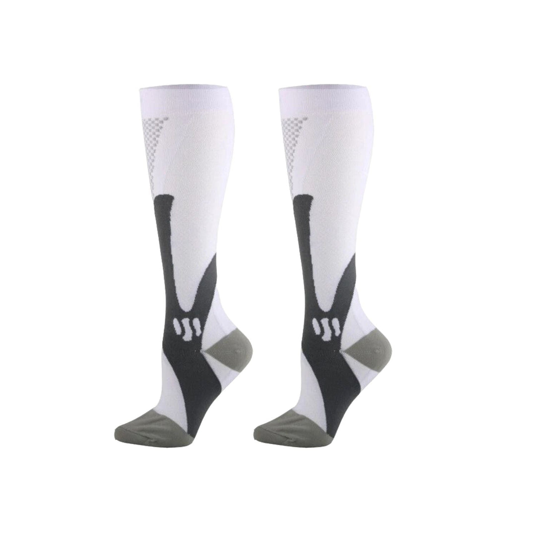 Orthopaedic Compression Socks - VitalForce-White-S-M (4.5 – 6.5)-1x Pair-Nora Luxe