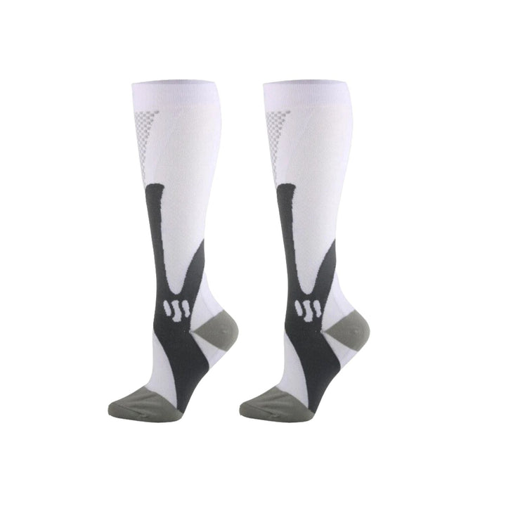 Orthopaedic Compression Socks - VitalForce-White-S-M (4.5 – 6.5)-1x Pair-Nora Luxe