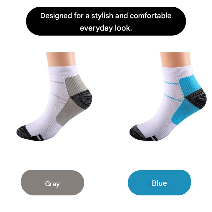 Orthopaedic Compression Socks - VitalStep-Blue-4.5 – 8-1x Pair-Nora Luxe