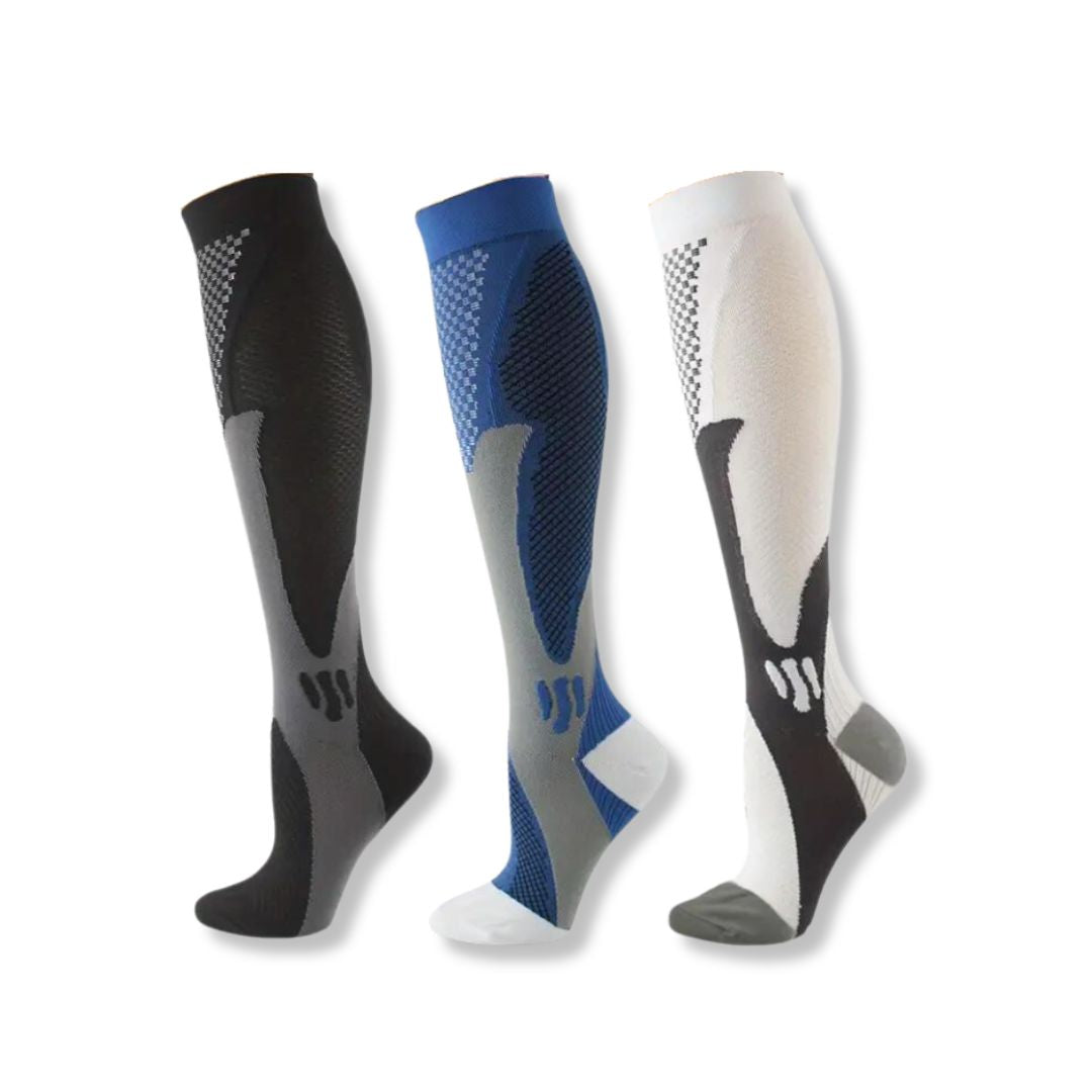 Orthopaedic Compression Stockings - VitalSupport-3 Pair Mix (2+1 FREE)-5-8 (S/M)-Nora Luxe