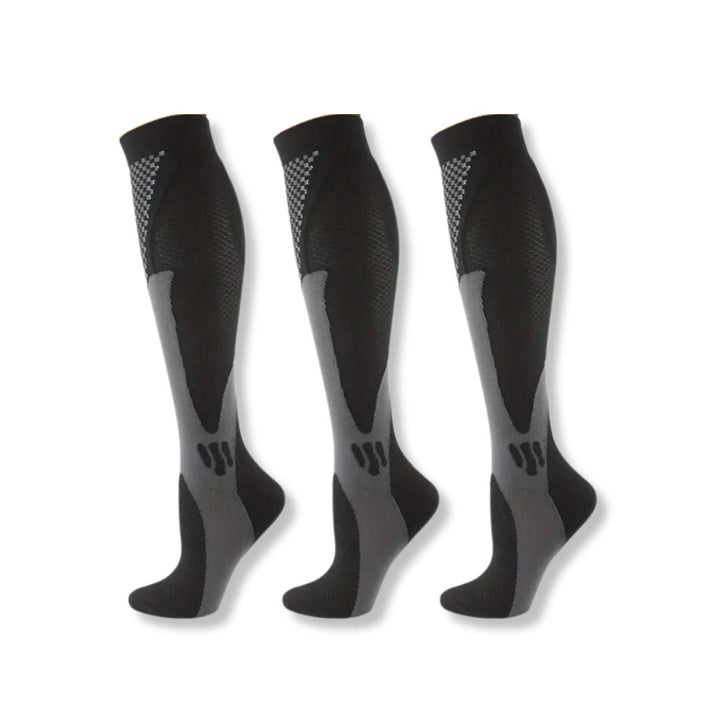 Orthopaedic Compression Stockings - VitalSupport-Black (2+1 FREE)-5-8 (S/M)-Nora Luxe