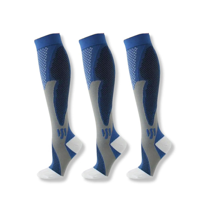 Orthopaedic Compression Stockings - VitalSupport-Blue (2+1 FREE)-5-8 (S/M)-Nora Luxe