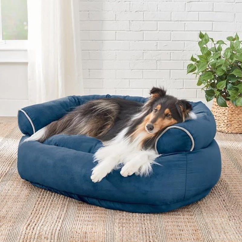 Orthopaedic Dog Sofa with Soft Filling - CalmPaw Sofa-Cream-S-Nora Luxe
