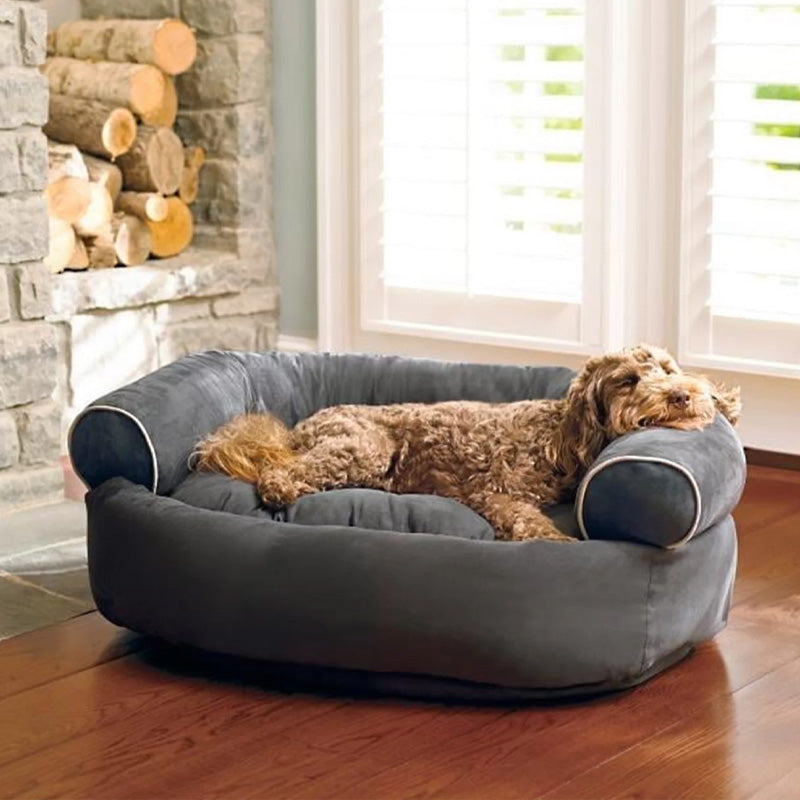 Orthopaedic Dog Sofa with Soft Filling - CalmPaw Sofa-Cream-S-Nora Luxe