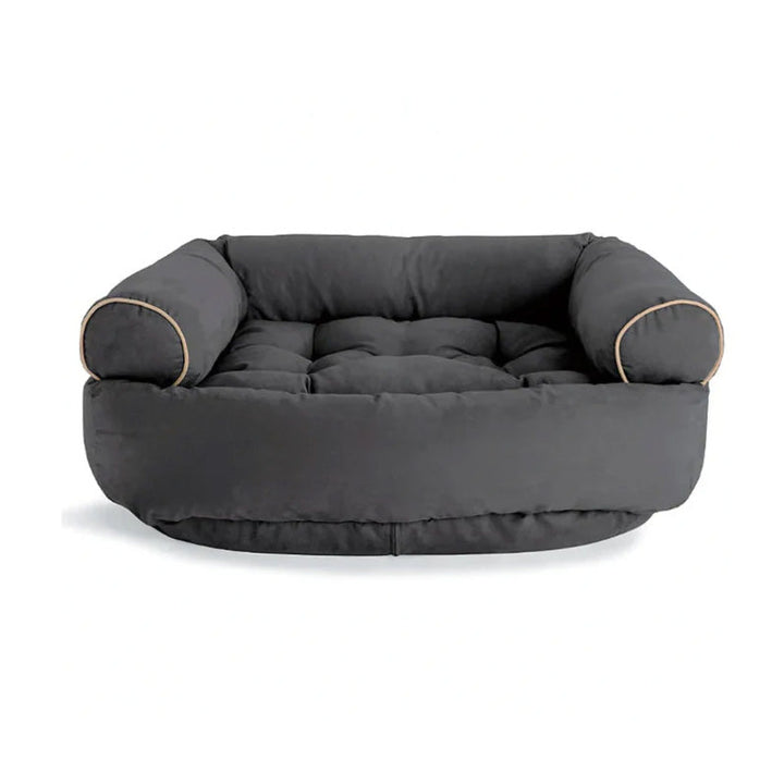 Orthopaedic Dog Sofa with Soft Filling - CalmPaw Sofa-Dark Gray-S-Nora Luxe