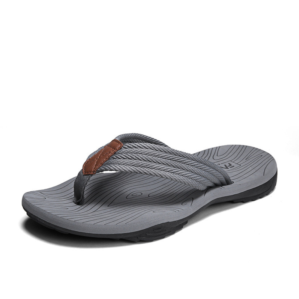 Orthopaedic Flip Flops – Milan-6-Black-State of Style