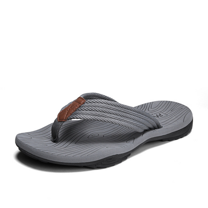 Orthopaedic Flip Flops – Milan-6-Black-State of Style