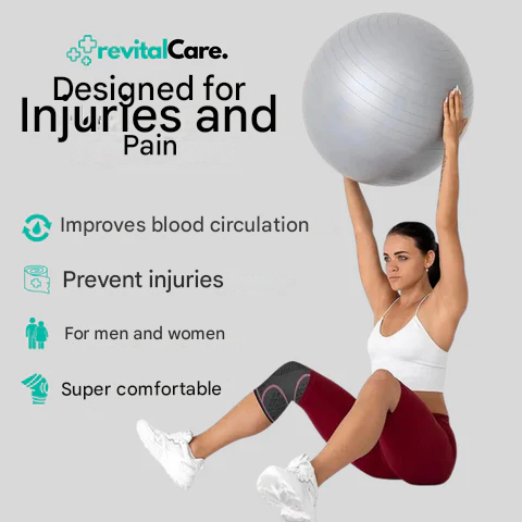 Orthopaedic Knee Brace - FlexiKnee Pro-1 Piece-Moon Grey-S-Nora Luxe