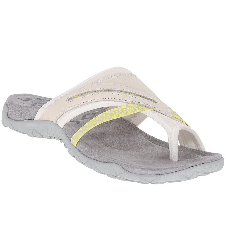 Orthopaedic Ladies' Flip-Flops – Arvia-White-4.5-The Livary