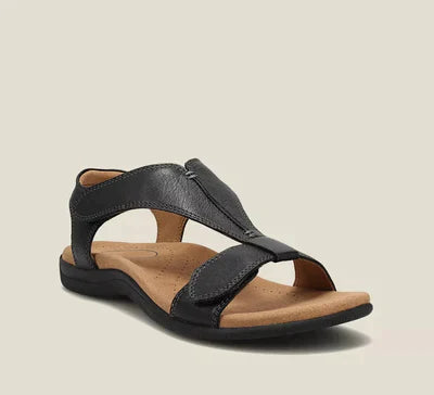 Orthopaedic ladies' sandals with arch support – Jana-Black-5.5-Nora Luxe