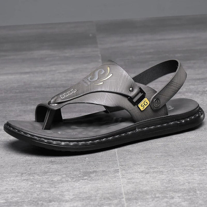 Orthopaedic Men's Sandals – Lars-Dark grey-6-State of Style