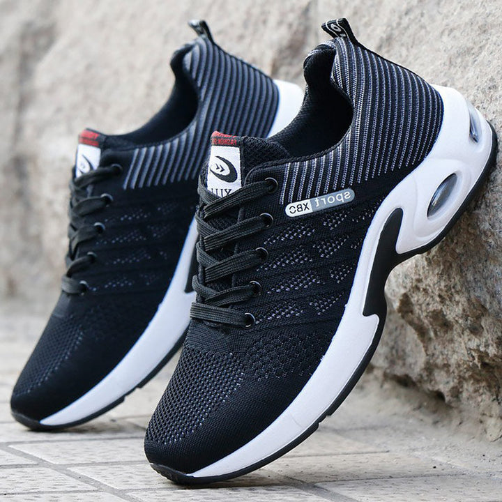 Orthopaedic Men's Sneakers - Oliver-Black-5.5-Nora Luxe