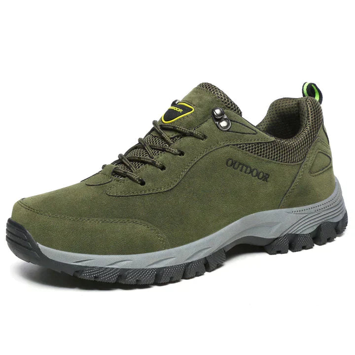 Orthopaedic Men's Walking Shoes – Mees-Green-7-The Livary