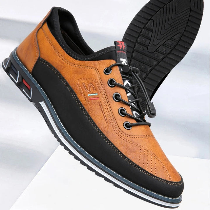 Orthopaedic Oxford Men's Shoes - Elias-Brown-5.0-Nora Luxe