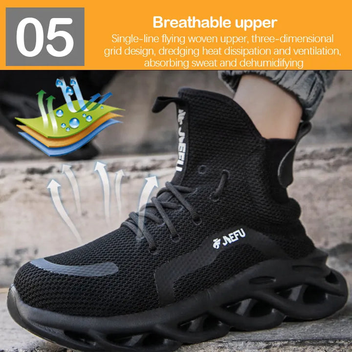 Orthopaedic Safety Shoes - Max-Green-5.5-Nora Luxe