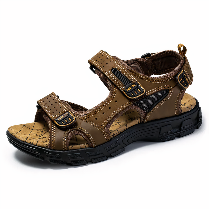 Orthopaedic Sandals - Avalon-Dark brown-5.5-Nora Luxe