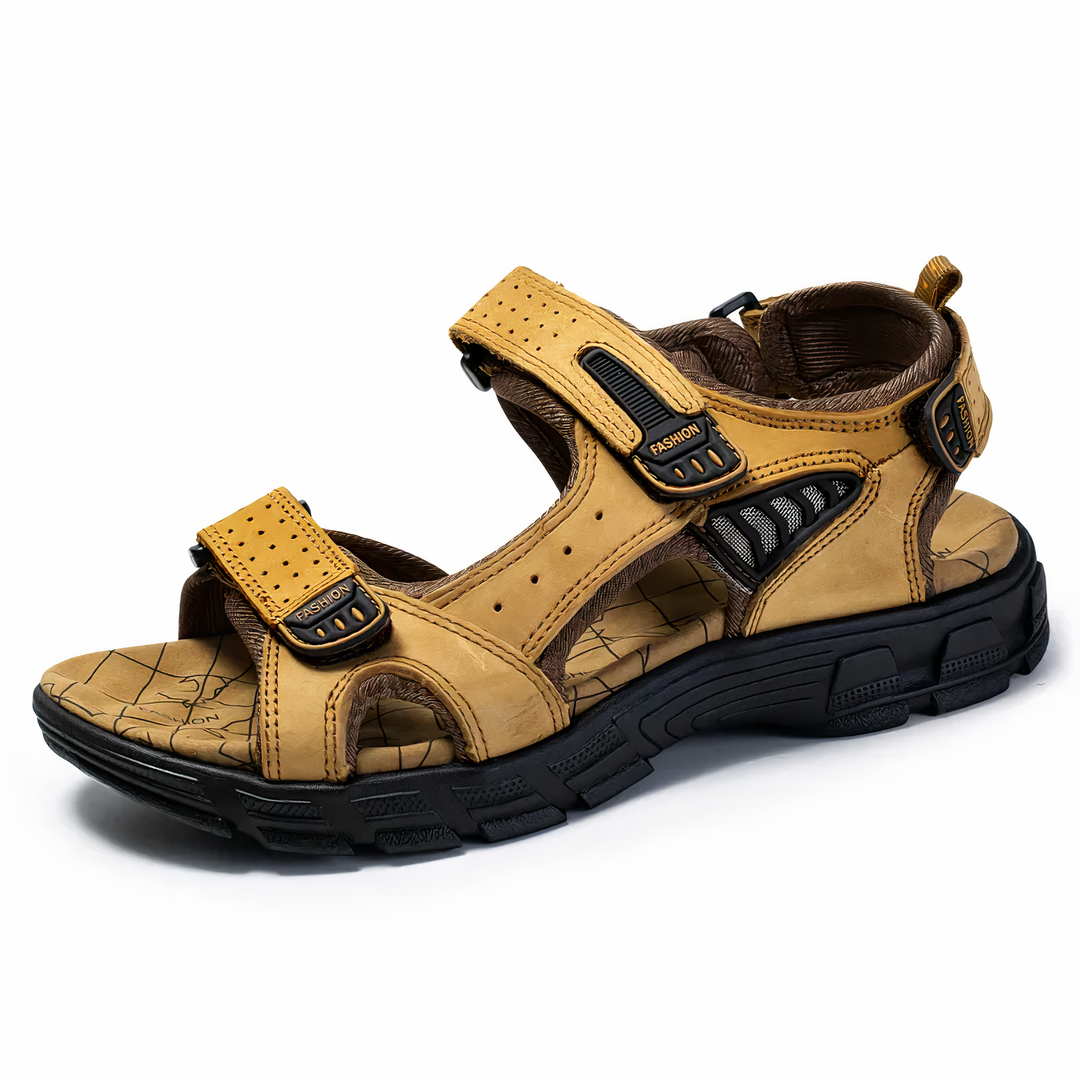 Orthopaedic Sandals - Avalon-Tan-5.5-Nora Luxe