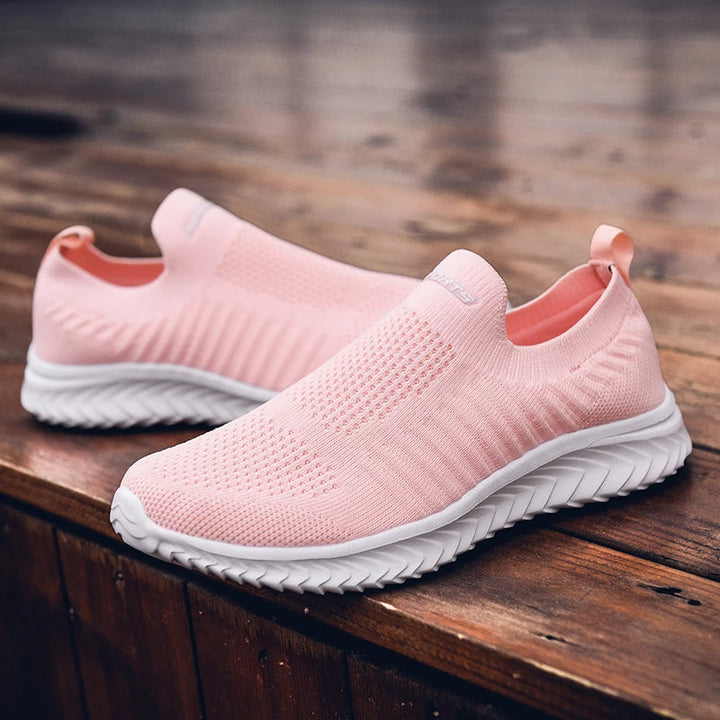 Orthopaedic Slip-On Shoes - VitalStep-Pink-2.5-Nora Luxe