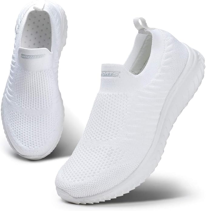 Orthopaedic Slip-On Shoes - VitalStep-White-2.5-Nora Luxe
