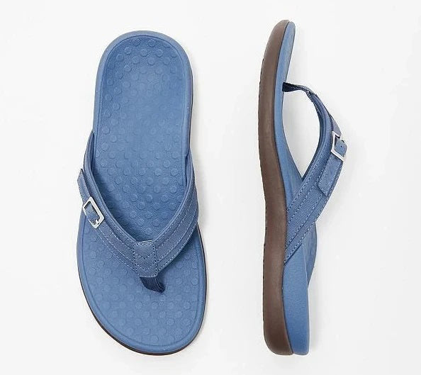 Orthopaedic Summer Slippers - Sofia-Dark blue-4.5-The Livary