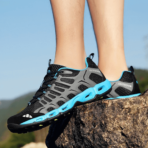 Orthopaedic Unisex Walking Shoes - Finn-Black-3.5-Nora Luxe