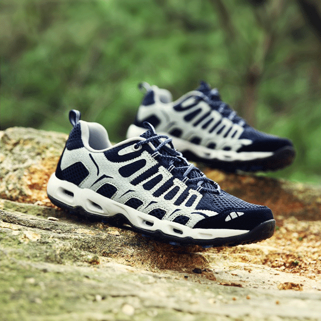 Orthopaedic Unisex Walking Shoes - Finn-Gray-3.5-Nora Luxe