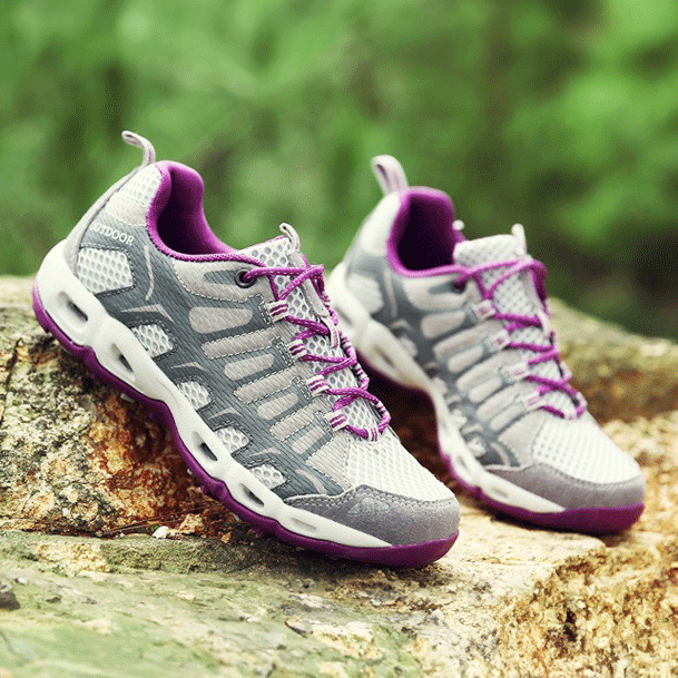 Orthopaedic Unisex Walking Shoes - Finn-Light gray-9.5-Nora Luxe
