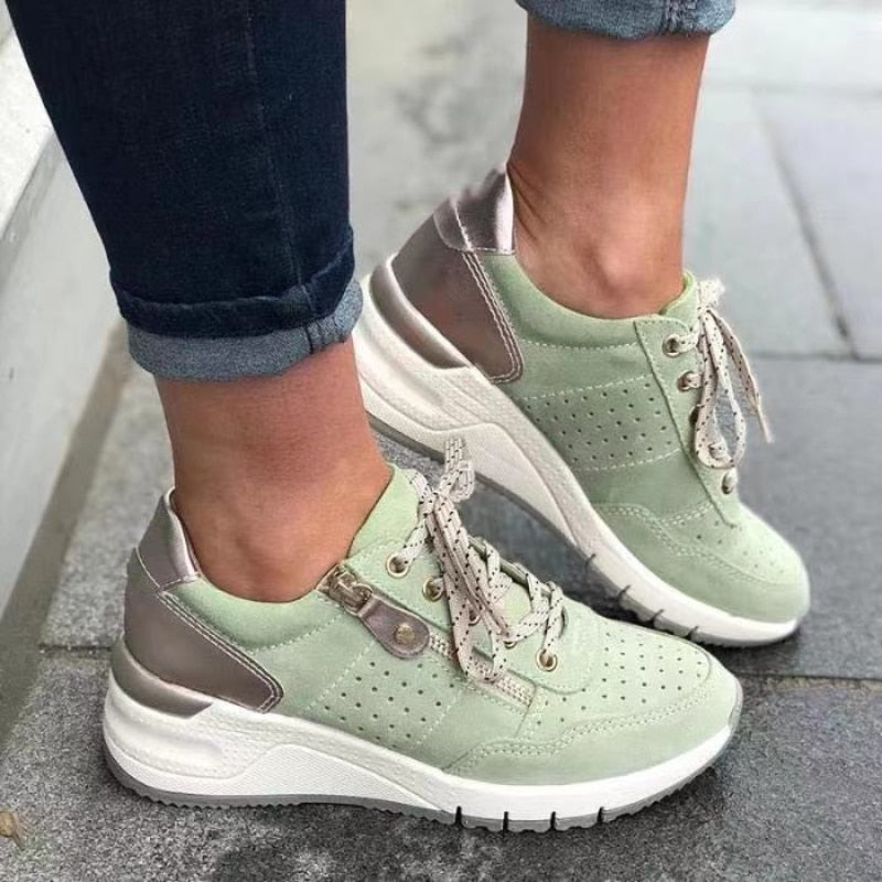 Orthopaedic Walking Shoes - Isabella-Green-4.5-Nora Luxe
