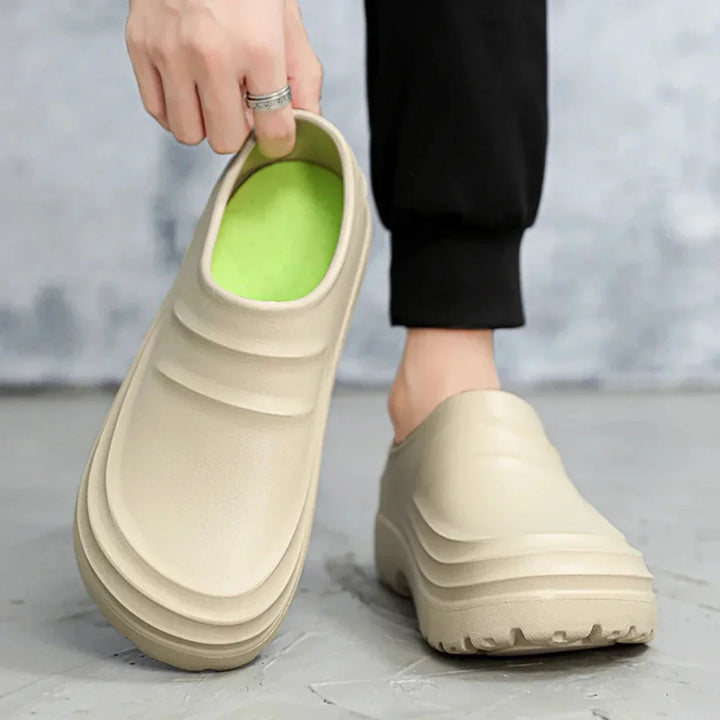 Orthopaedic Waterproof Clogs - AquaStep-Black-4.5-Nora Luxe