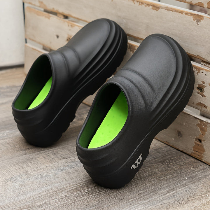 Orthopaedic Waterproof Clogs - AquaStep-Black-4.5-Nora Luxe