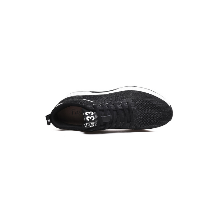 Orthopaedic Wedge Sneakers - Maxim-White-6-Nora Luxe